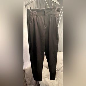 H&M Black high waisted trousers